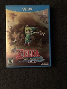Zelda Wind Waker HD For The Wii U With Manual