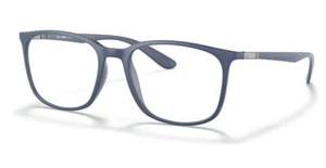 RAY BAN RB7199 5207 EYEGLASSES DARK BLUE 54-18-145 BRAND NEW - Picture 1 of 3