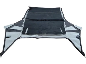 Fits: BMW E46 3-SERIES 2000-06 Convertible Headliner Made from Black Cloth - Foto 1 di 4