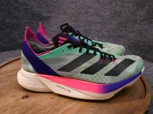 adidas Adizero Adios Pro 3 Pulse Mint Lucid Blue Running GW4249 Mens Size 7.5 US - Picture 1 of 13