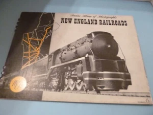 TRAIN ALBUM OF PHOTOGRAGHS NEW ENGLAND RAILROADS #6 - Picture 1 of 3
