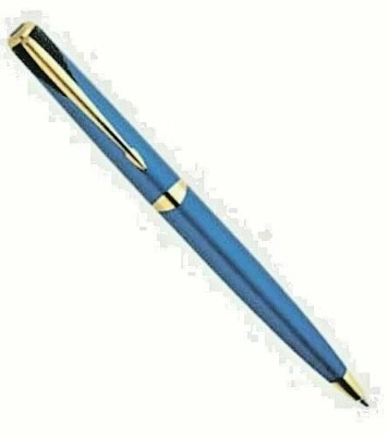 Parker Ballpoint Pen Blue & 14K Gold Inflection New In Boxes Lot Of 5 Pens - Image 1 of 2
