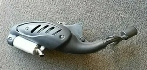 Malaguti F 15 F15 F 12 F12 Fire Fox Scooter OEM Stock Muffler Assembly NOS - Picture 1 of 4