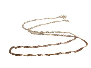Singapur Sterlingsilber Kette 38 cm Collier Silberkette - Bild 1 von 5