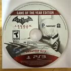 Batman Arkham City Game of the Year Edition (PS3 PlayStation 3) - DISQUE SEULEMENT