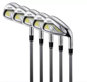 Ladies HONMA Tour World GS Iron Set 7-sw 5pc L-Flex SPEEDTUNED 42 Women NEW - Picture 1 of 5