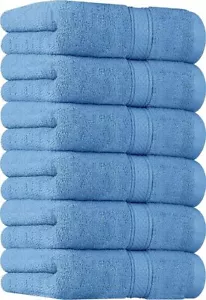 Premium Hand Towels 100% Combed Ring Spun 600 GSM Extra Large16x28 Utopia Towels - Picture 1 of 97