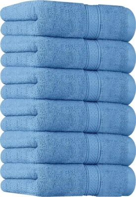 Premium Hand Towels 100% Combed Ring Spun 600 GSM Extra Large16x28 Utopia Towels - Image 1 of 4