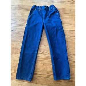GUC OshKosh Little Kids Unisex Blue Jeans / Denim Pants 6 VINTAGE Made In USA - Picture 1 of 5