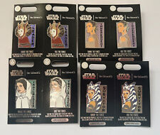 Star Wars Her Universe Complete 4 Pin Set Limited Release Ahsoka Leia Rey Padme