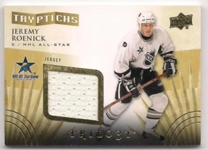Jeremy Roenick 14-15 Upper Deck TriLogy Tryptichs Game Used Jersey /600 - Picture 1 of 1