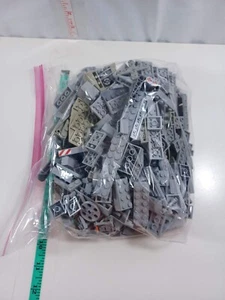 Sorted Lego light gray Assorted Bricks - 1 Pound Bags (A114) - Picture 1 of 2