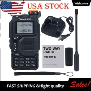 UV-K5 5W Walkie Talkie Handheld Transceiver 200 Channels + Charging Port US Ship - Picture 1 of 9