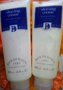 Back to Basics For Men Shaving Creme 6.8oz by Graham Webb (PACK of 2) Disc. - Picture 1 of 2