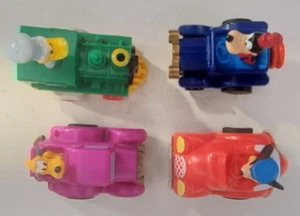 Lotto 4 auto vintage 1988 McDonalds Disney pull back Topolino Paperino Pippo Pluto - Foto 1 di 5