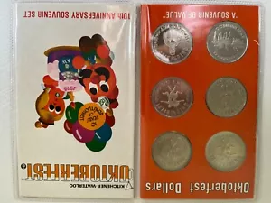1973-1978 Kichener Waterloo Octoberfest Dollars 10th Anniversary Mint Set - Picture 1 of 8