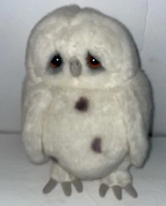 "Juguete de peluche Lou Rankin Friends Dakin blanco y gris búho 8"" difícil de encontrar" - Imagen 1 de 10