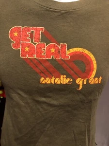 Natalie Grant grünes Damen T-Shirt Small Get Real handsigniert christliche Musik - Bild 1 von 11