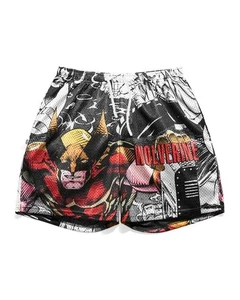 Costume unisex Marvel Comics pantaloncini tema X-Men Wolverine per allenamento outdoor - Foto 1 di 4