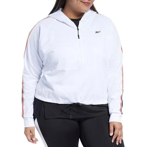 Sudadera con capucha para mujer Reebok con cremallera en cuarto talla XL - Imagen 1 de 7