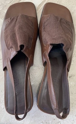 Sandalias Cole Haan para mujer talla 11 cuero marrón tacón de 2" excelente estado Foto 1 de 4