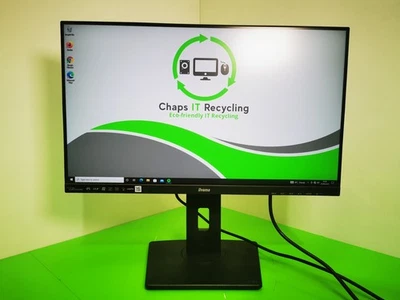 Iiyama ProLite XUB2492HSN 24 Inch FHD Monitor HDMI USB-C DisplayPort -With Stand - Image 1 of 4