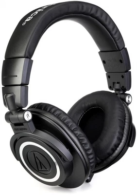 Audio-Technica ATH-M50x Closed-back Studio Monitoring Headphones - Image 1 of 4