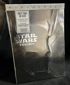 STAR WARS TRILOGY DvD 2004 4-Disc Set Widescreen Factory Sealed - Picture 1 of 7