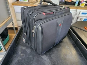 Swiss Gear Rolling Suitscase Luggage Backpack Laptop Case (Vintage) - Picture 1 of 8