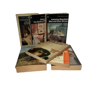Bundle 7 Vintage Penguin Paperback - Imagen 1 de 23