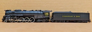 Overland Models brass C & O J-3-A 4-8-4 #606 Steam locomotive W/DCC/SOUND - Picture 1 of 9