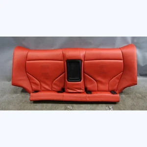 Damaged 2015-2020 BMW F82 M4 Coupe Rear Seat Bottom Bench Sakhir Orange Red OEM - Picture 1 of 11