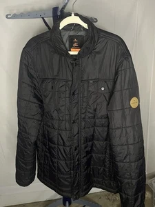 Rip Curl Mens XL Anti Series Quilted Puffer Jacket Black Lightweight - Picture 1 of 15