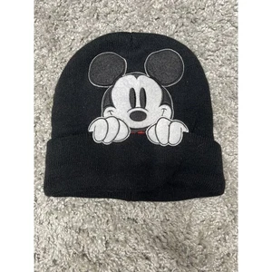 Cappello berretto Topolino Disney nero taglia unica bambini acrilico - Foto 1 di 10