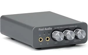 Fosi Audio K5 PRO Gaming DAC con Micrófono Amplificador de Auriculares Convertidor de Audio - Imagen 1 de 8