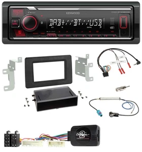 Kenwood Lenkrad Bluetooth USB DAB Autoradio für Renault Master ab 2019 - Bild 1 von 10