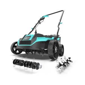 (2025 New) Electric Dethatcher and Scarifier, 2-in-1 Powerful Lawn Dethatcher... - Picture 1 of 9