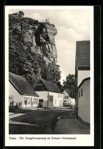 Dahn, Jungfernsprung im Dahner Felsenland, Ansichtskarte  - Picture 1 of 2