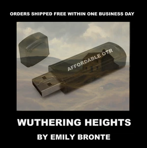 WUTHERING HEIGHTS VON EMILY BRONTE. KLASSISCHE ROMANTIK AUF EINEM USB-FLASH-LAUFWERK! - Bild 1 von 4