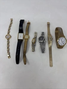 Vintage Watches Timex, Citizen, Pulsar, Elkin, Dufonti Needs Batteries - Picture 1 of 10