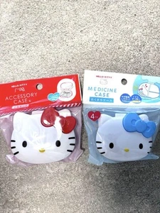 Astuccio portapillole Hello Kitty nuovo mai usato astuccio medicina spedizione gratuita - Foto 1 di 3