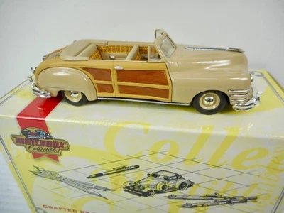 Caja y papeles Chrysler Town Country 1947 Matchbox DYG10-M Foto 1 de 4