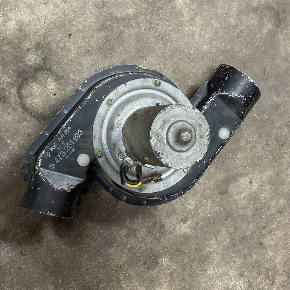 Porsche 914 Heater Blower Motor w/ Housing 473 261 193 SWF 1970-1972 - Image 1 of 4