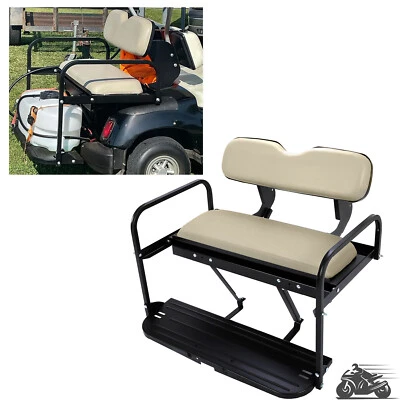 Kit de asiento trasero abatible asiento trasero para carro de golf Yamaha G14-G22 G16 G19 G20 blanco roto Foto 1 de 4