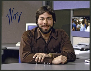 Steve Woz Wozniak SIGNIERT 8x10 FOTO Mitbegründer APPLE II COMPUTER HANDSIGNIERT - Bild 1 von 1