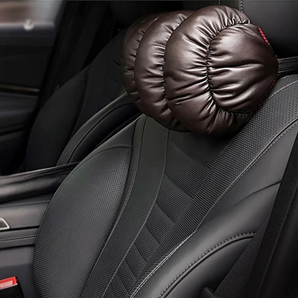 Cojín para cuello de coche 1P reposacabezas almohada soporte asiento almohadilla de lujo conducción limusina  Foto 1 de 4