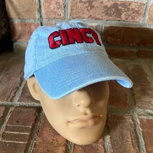 NWT Victoria's Secret PINK Cincy University of Cincinnati Bearcats Denim Hat - Picture 1 of 5