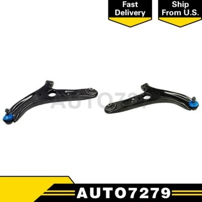 Braço de controle inferior dianteiro Mevotech 2X e conjunto de junta esférica para 2014-18 Kia Forte - Imagem 1 de 4