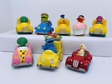 8 Vintage 1971-1993 Die Cast Muppets Joe Kool Sesame Street Barney Toy Vehicles