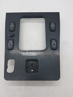 Mercedes Benz C280 1997 interruptor de ventana central delantera panel de cubierta fibra de carbono Foto 1 de 4